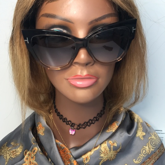 Tom Ford Women's Anoushka Oversized Butterfly Sunglasses FT0371 - Picture 7 of 16